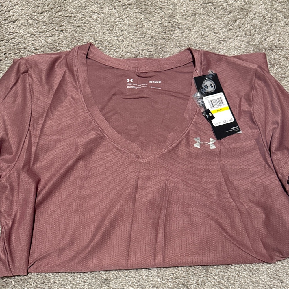 Under Armour Women's Short Sleeve Tee - Dusty Rose